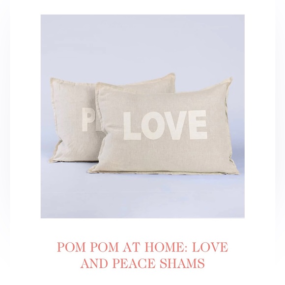 Brand new - Pom Pom at Home pillow shams from the Spring 2023 Jilly Box - Picture 5 of 9
